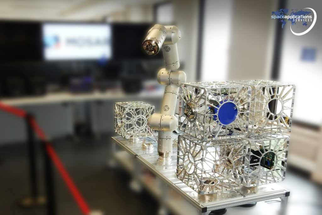 SpaceApps - MOSAR - Space Application Services benötigt Bauteile für Robotik